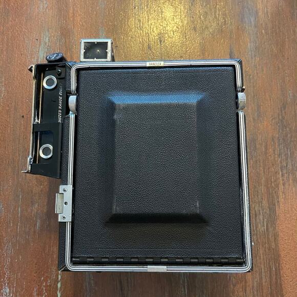 VTG Graflex Crown Graphic 4x5 Large Format Camera With Graflex Optar 135mm Lens - Picture 9 of 12